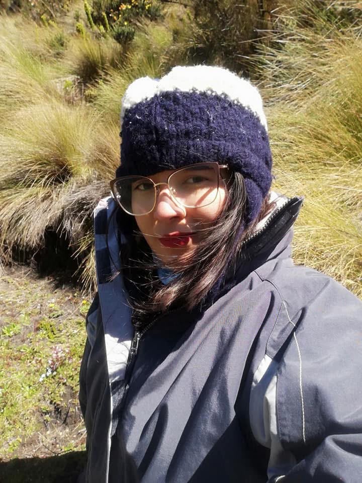 Alejandra Palomo representando a El Salvador